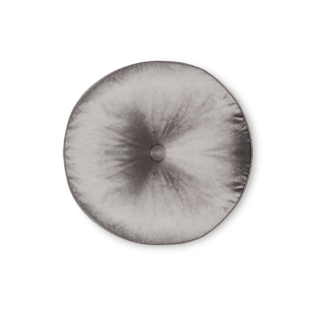 Подушка NIGELLA ROUND 37*6 (Pale Charcoal)